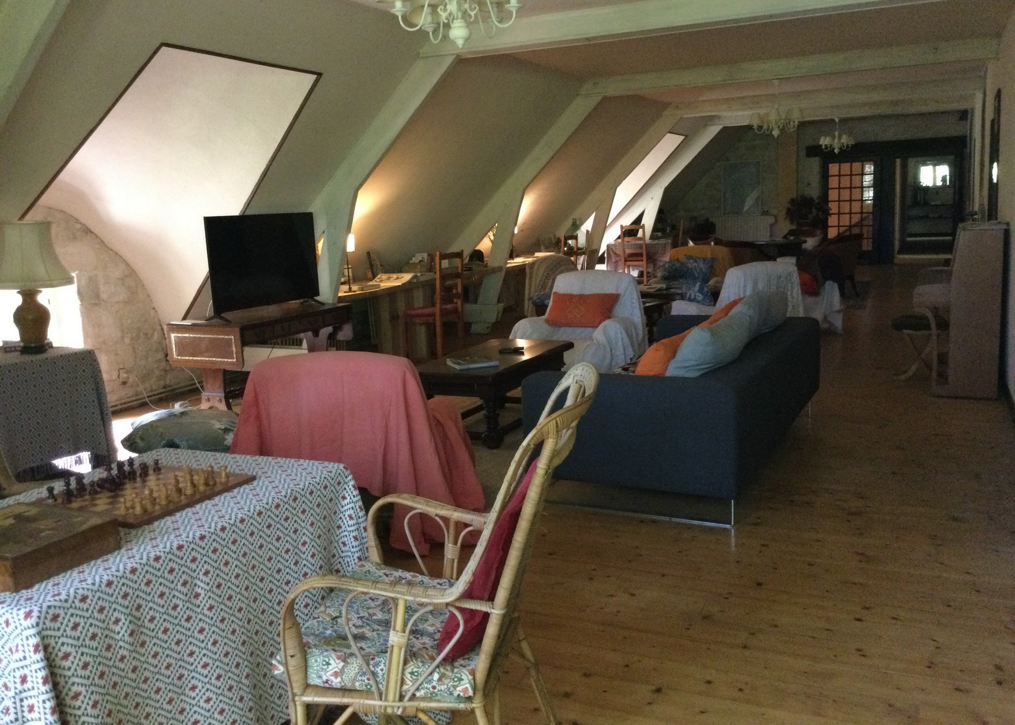 Gîte l'Hermine bretagne sud le salon 1